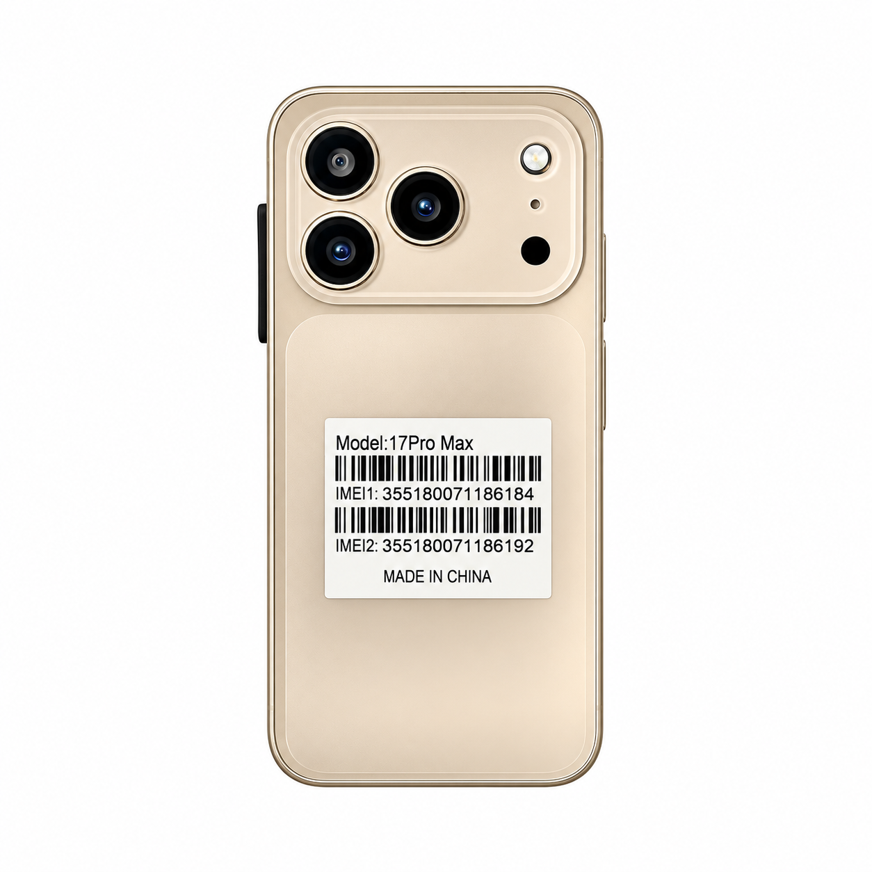 MINI CELULAR 17PRO MAX 8GB+512GB GOLD-DORADO