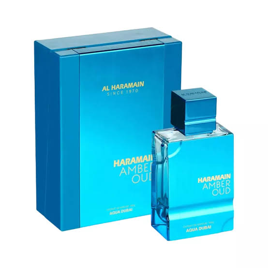 PERFUME AL HARAMAIN AMBER OUD AQUA DUBAI EDP 100ML