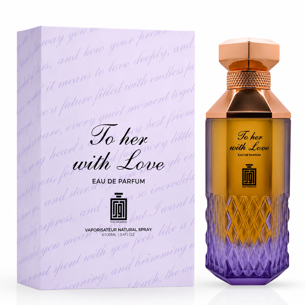 PERFUME AURA TO HER WITH LOVE EDP 100ML