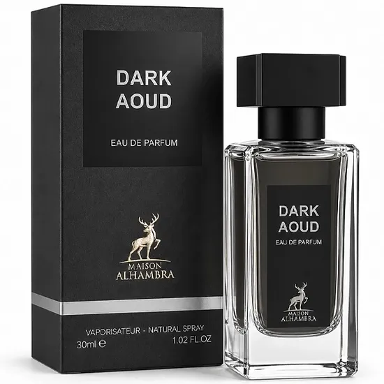 Perfume Maison Alhambra Dark Aoud Eau de Parfum Unissex 30ML