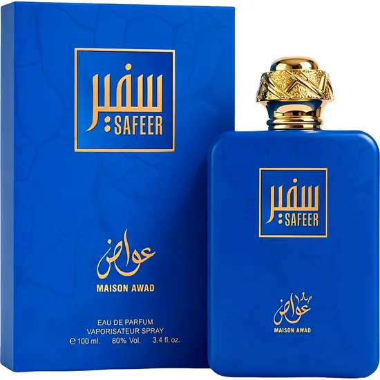 Perfume Maison Awad Safeer Eau de Parfum Masculino 100ML