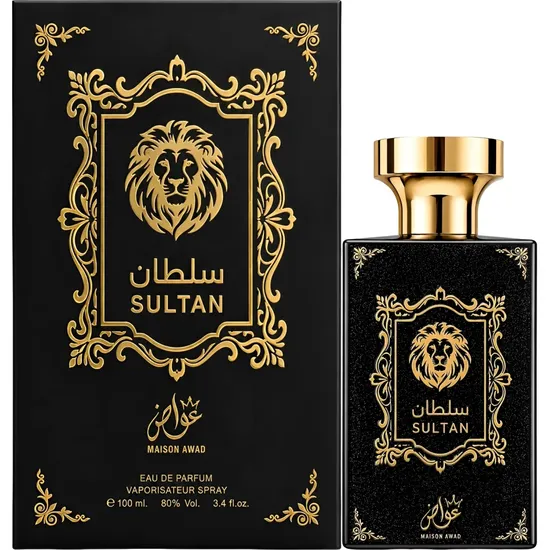 Perfume Maison Awad Sultan Eau de Parfum Masculino 100ML