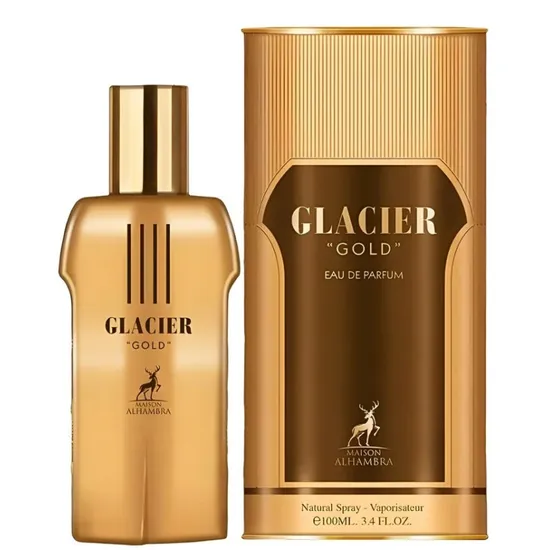 Perfume Maison Alhambra Glacier Gold Eau de Parfum Masculino 100ML