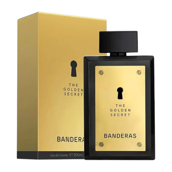 PERFUME ANTONTO BANDERAS GOLDEN SECRET 200ML MASCULINO