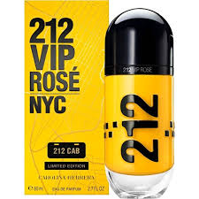 PERFUME CAROLINA HERRERA 212 VIP ROSE NYC CAB EDITION EDP 80ML
