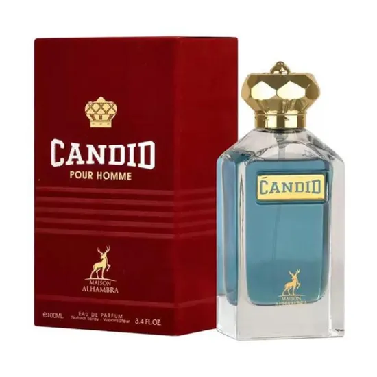 Perfume Maison Alhambra Candid Pour Homme Eau de Parfum Masculino 100ML