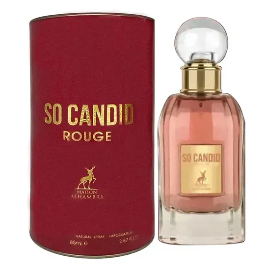 Perfume Maison Alhambra So Candid Rouge Eau de Parfum Feminino 85ML