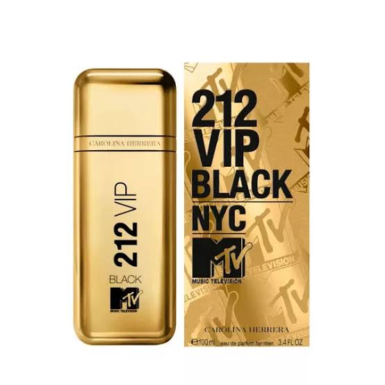 PERFUME CAROLINA HERRERA 212 VIP BLACK MTV EDP 100ML