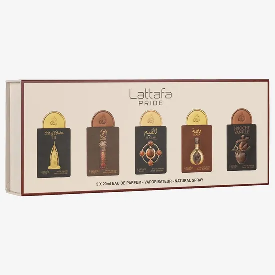 Perfume Lattafa *Kit* Gift Set Pride Box 04 Edp Unissex 5X20ML