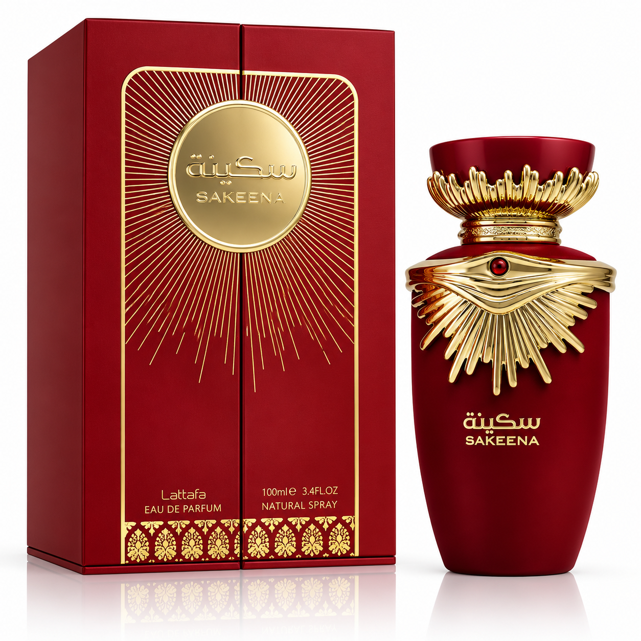 Perfume Lattafa Sakeena Eau de Parfum Feminino 100ML