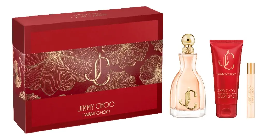 PERFUME JIMMY CHOO EDP 100ML+7.5ML+BODY LOTTION 100ML