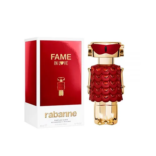 Perfume Paco Rabanne Fame In Love Parfum Elixir Feminino 80ML