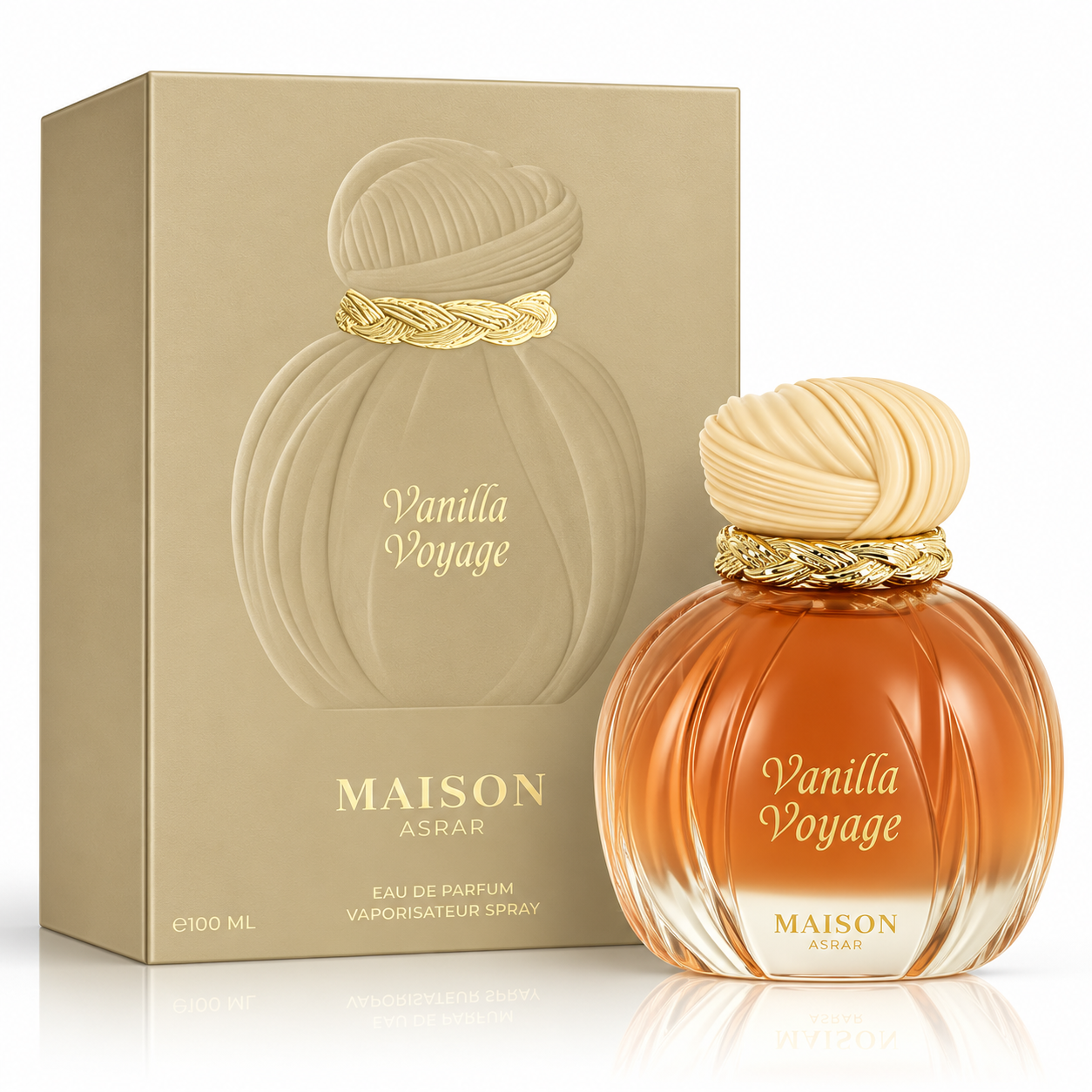 Perfume Maison Asrar Vanilla Voyage EDP Unisex 100ML