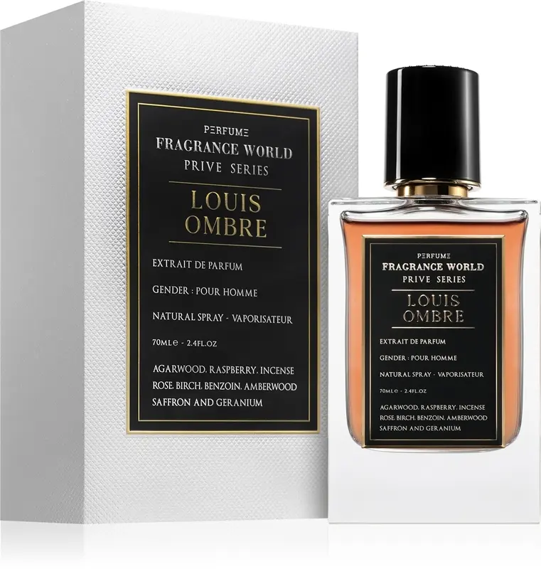 PERFUME FRAGRANCE WORLD PRIVE S.LOUIS QMBRE EDP 70ML