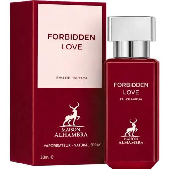 Perfume Maison Alhambra Forbidden Love Eau de Parfum Unissex 30ML