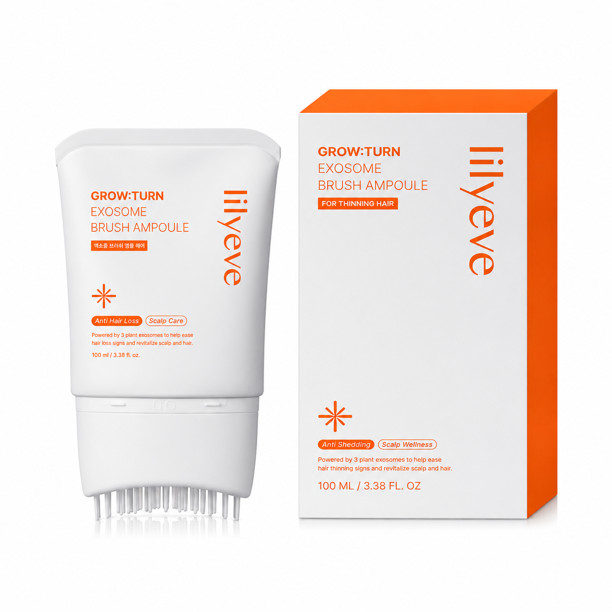 LILYEVE GROW: TURN EXOSOME BRUSH AMPOULE 100ML
