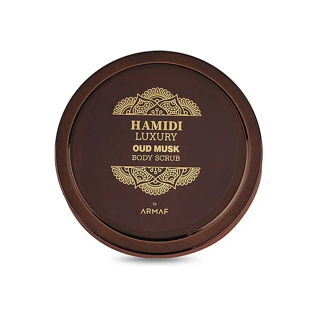 EXFOLIANTE HAMIDI LUXURY ARMAF OUD MUSK 250ML