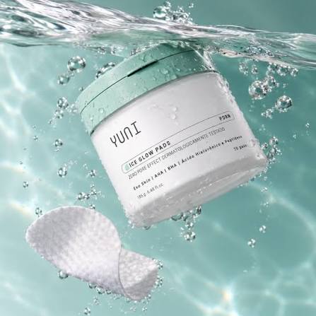 YUNI TONICO PDRN ICE GLOW ZERO PORE 70 PADS 130G