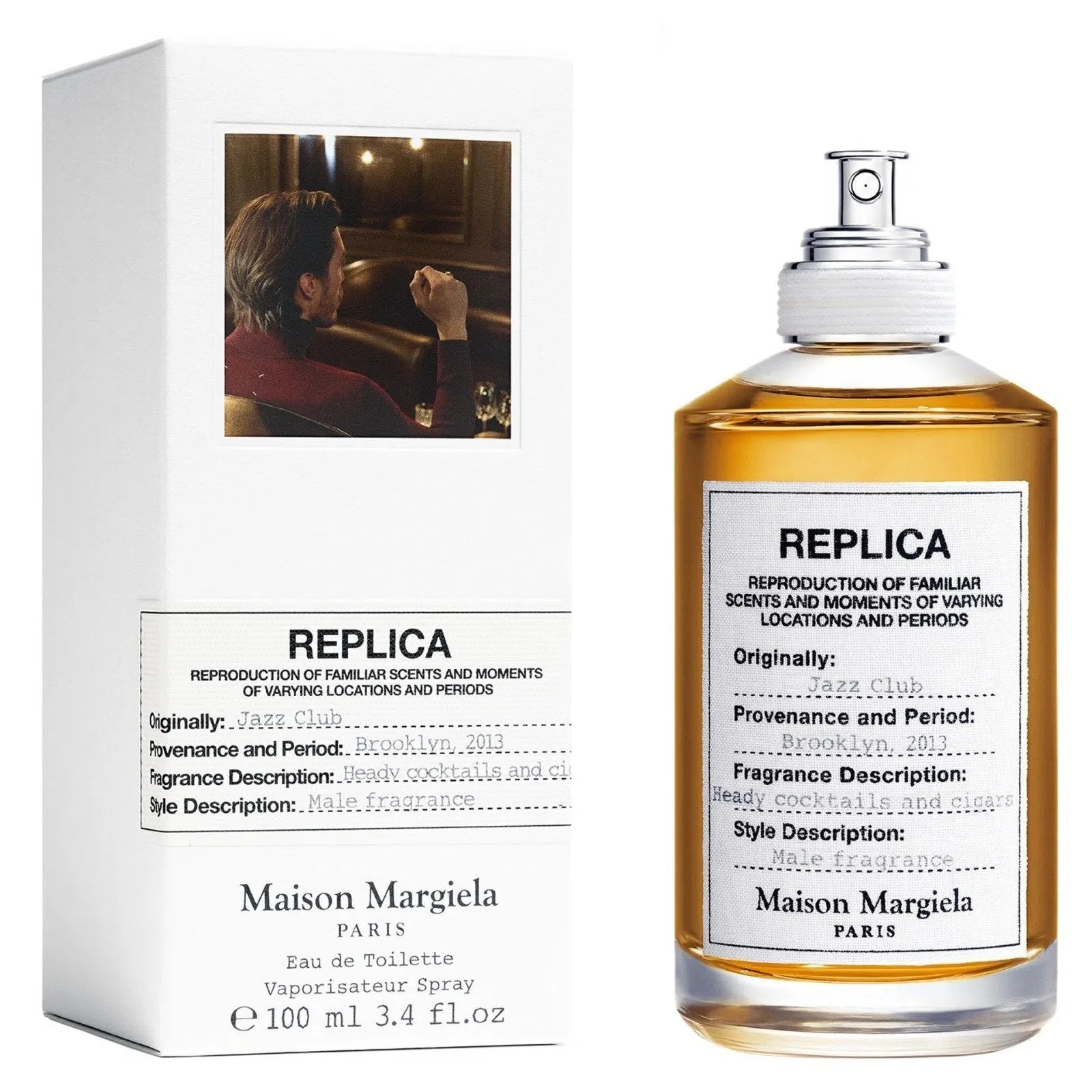 PERFUME MAISON MARGIELA REPLICA JAZZ CLUB EDT 100ML
